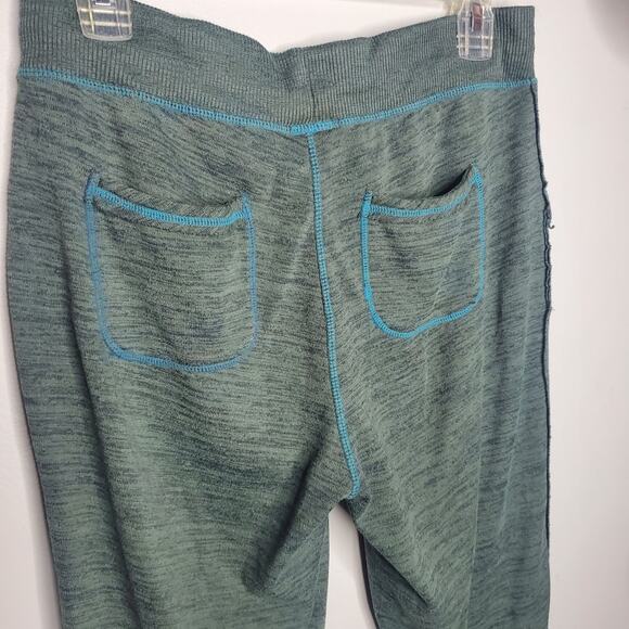 Athleta Techie Sweatpant Jogger Heathered Green Space Dye Women's Size Small - Picture 9 of 15